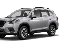 Subaru-Forester-2023 Compatible Tyre Sizes and Rim Packages